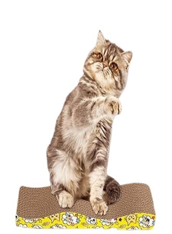 KittuPet وسادة خدش القطط من KittuPet، تصميم فاخر بنسيج خدش مع 100% كرتون قابل للعكس (عبوة من قطعتين) - Image 4